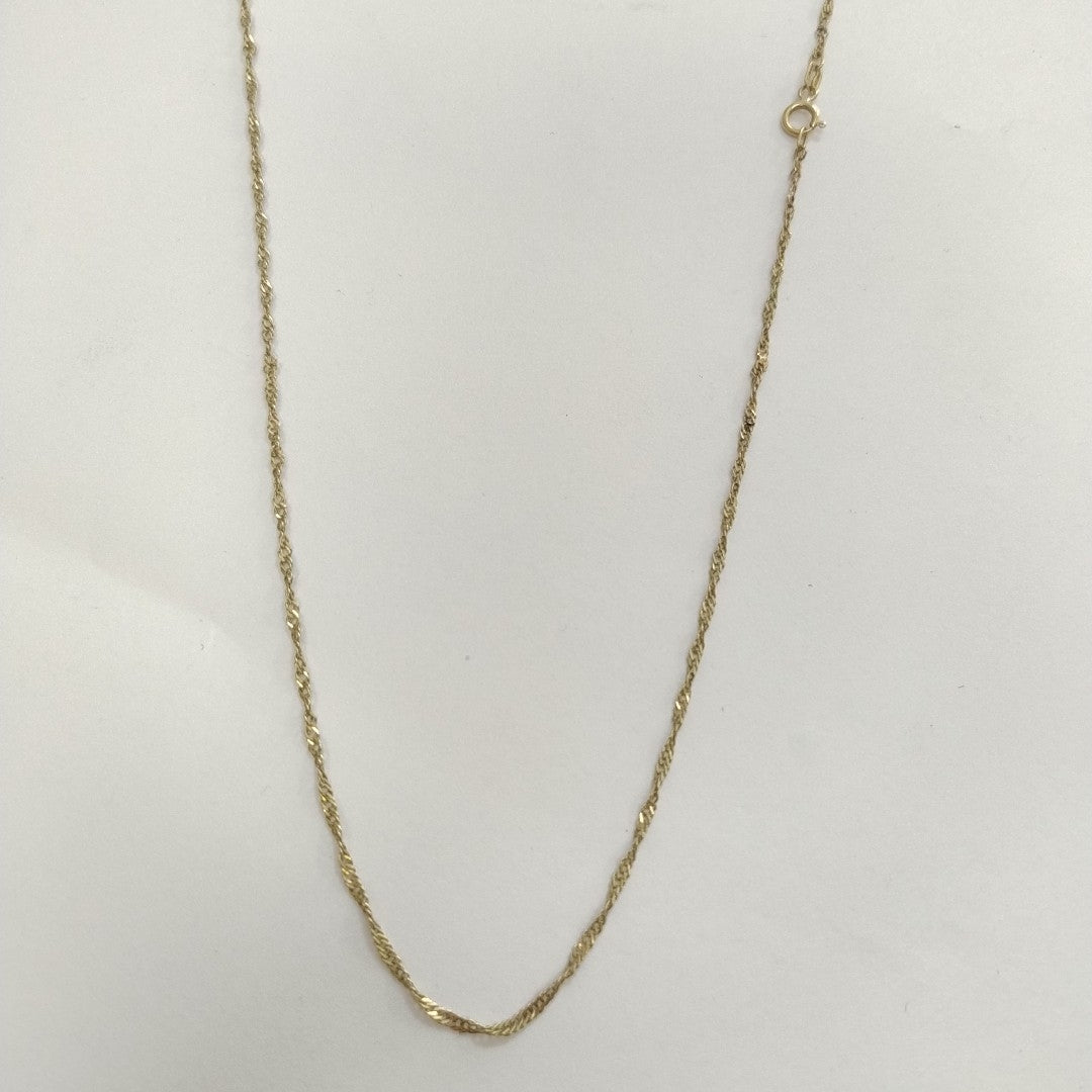 CADENA ORO 14 K 2,40 GRMS (SEMINUEVO)