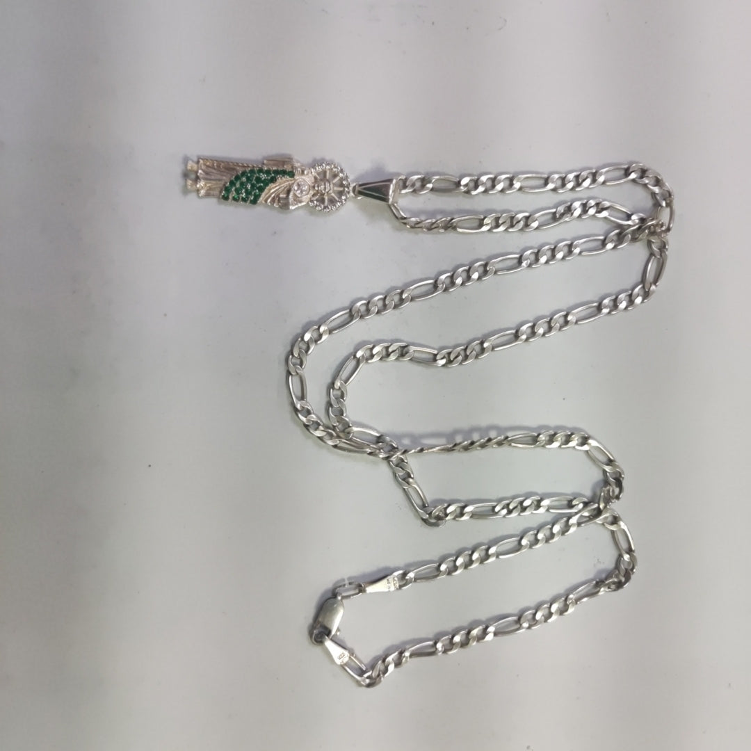 CADENA, DIJE PLATA 17.9 GRMS (SEMINUEVO)