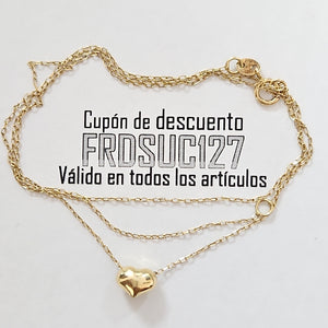 CADENA,DIJE ORO 14 K 0,80 GRMS (SEMINUEVO)