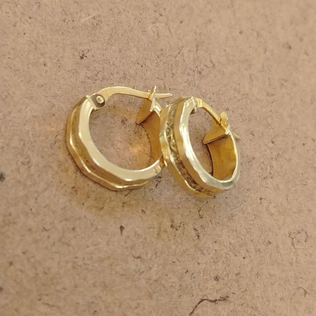 ARRACADAS PAR ORO 10 K 1,10 GRMS (SEMINUEVO)