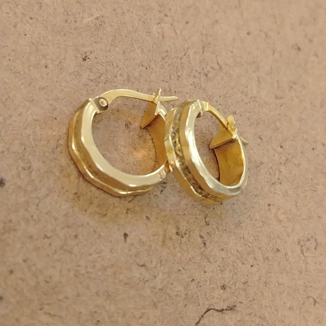 ARRACADAS PAR ORO 10 K 1,10 GRMS (SEMINUEVO)