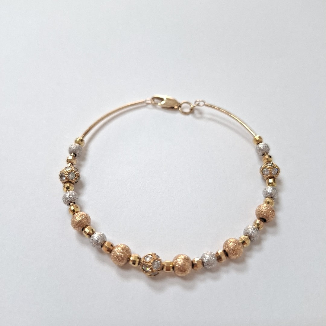PULSERA RIGIDA ORO 10 K 6,40 GRMS (SEMINUEVO)
