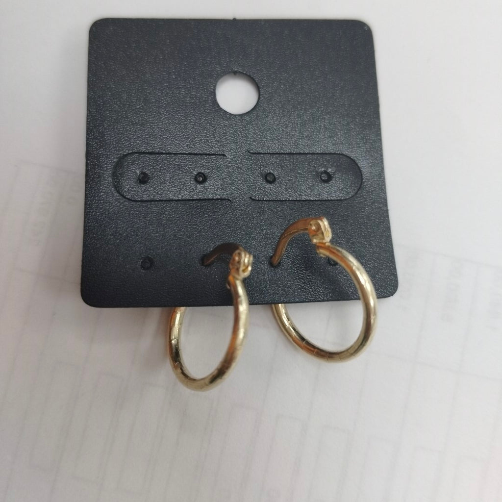 ARETES ARRACADAS ESTRIADAS 14K 1.4 GR (NUEVO)