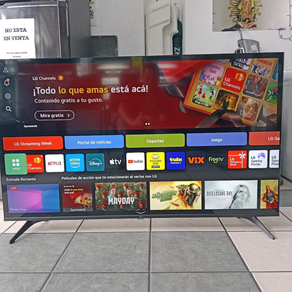 PANTALLA LG 55UA7300PSB (2025) 55" LED 4K (SEMINUEVO)