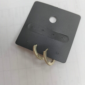 ARETES ARRACADAS CON CIRCONIAS 14K 1.2 GR (NUEVO)