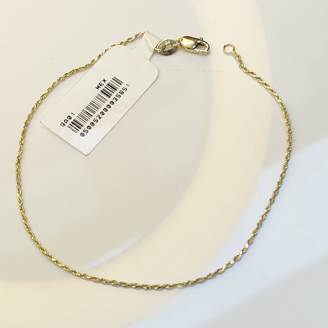 PULSERA TORZAL 14K 21 CM 1.4 GR (NUEVO)