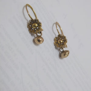 ARETES PAR ORO 8 K 1,60 GRMS (SEMINUEVO)