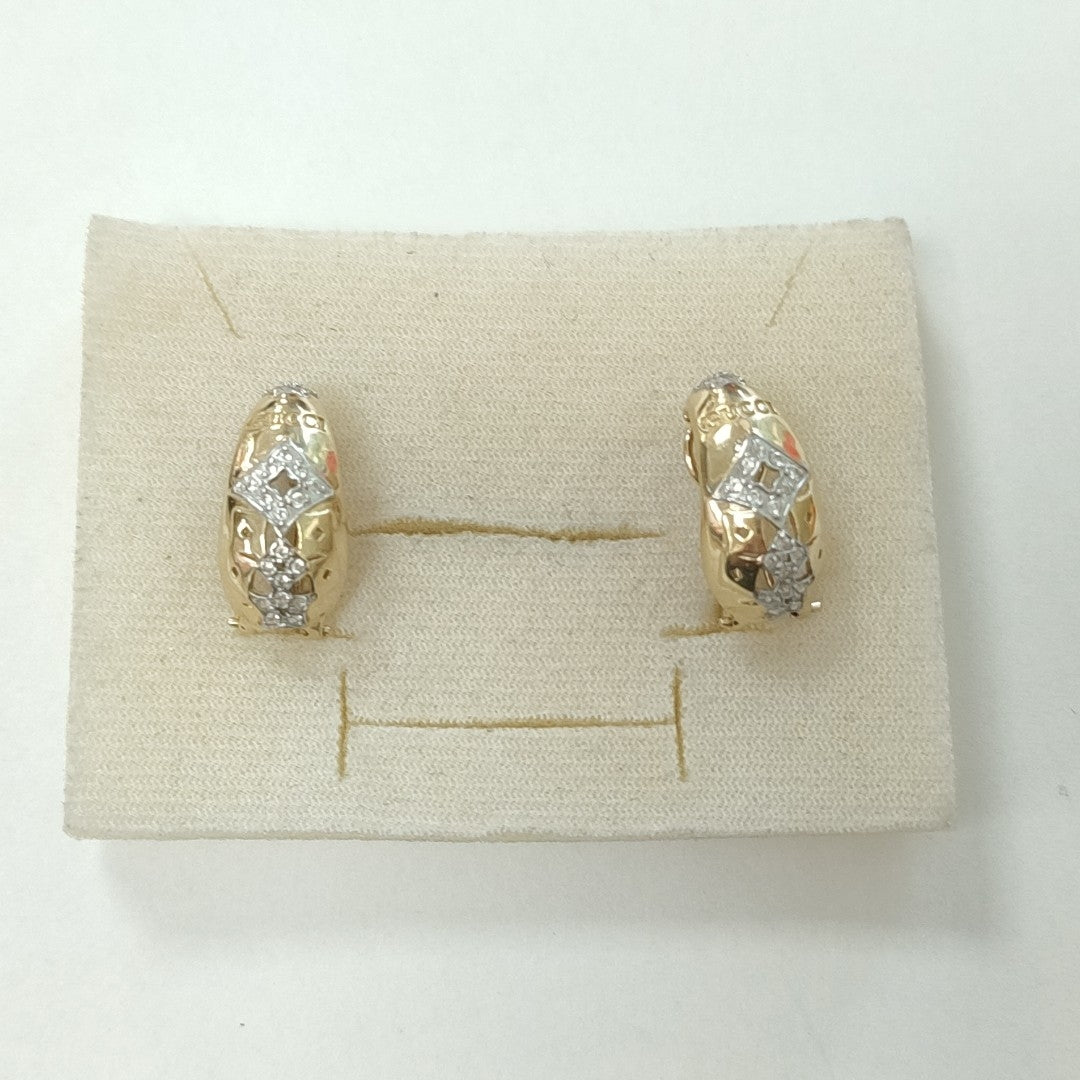 ARETES PAR ORO 14 K 5.6 GRMS (SEMINUEVO)