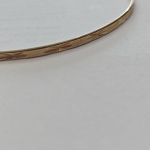 PULSERA RIGIDA ORO 8 K 4,60 GRMS (SEMINUEVO)