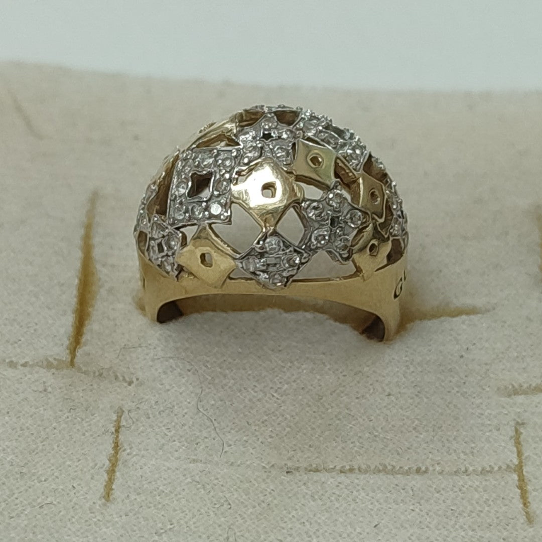 ANILLO ORO 14 K 5.7 GRMS (SEMINUEVO)