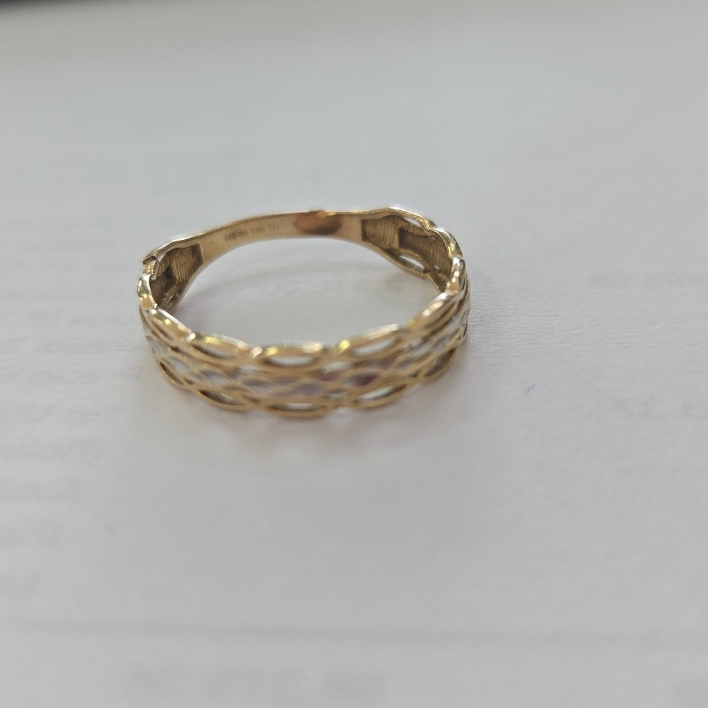 ANILLO ORO 10 K 1,40 GRMS (SEMINUEVO)