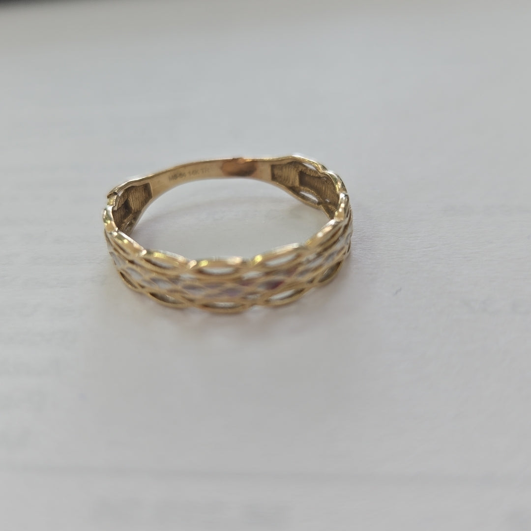 ANILLO ORO 10 K 1,40 GRMS (SEMINUEVO)