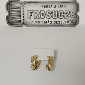 ARRACADAS PAR ORO 10 K 2,90 GRMS (SEMINUEVO)