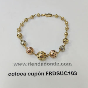 PULSERA ORO 14 K 8.5 GRMS (SEMINUEVO)