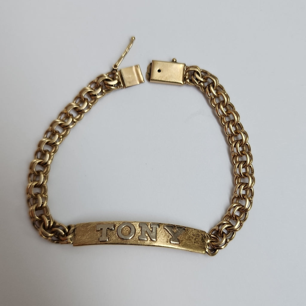 ESCLAVA ORO 14 K 12,60 GRMS (SEMINUEVO)