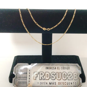 CADENA ORO 14 K 3,40 GRMS (SEMINUEVO)