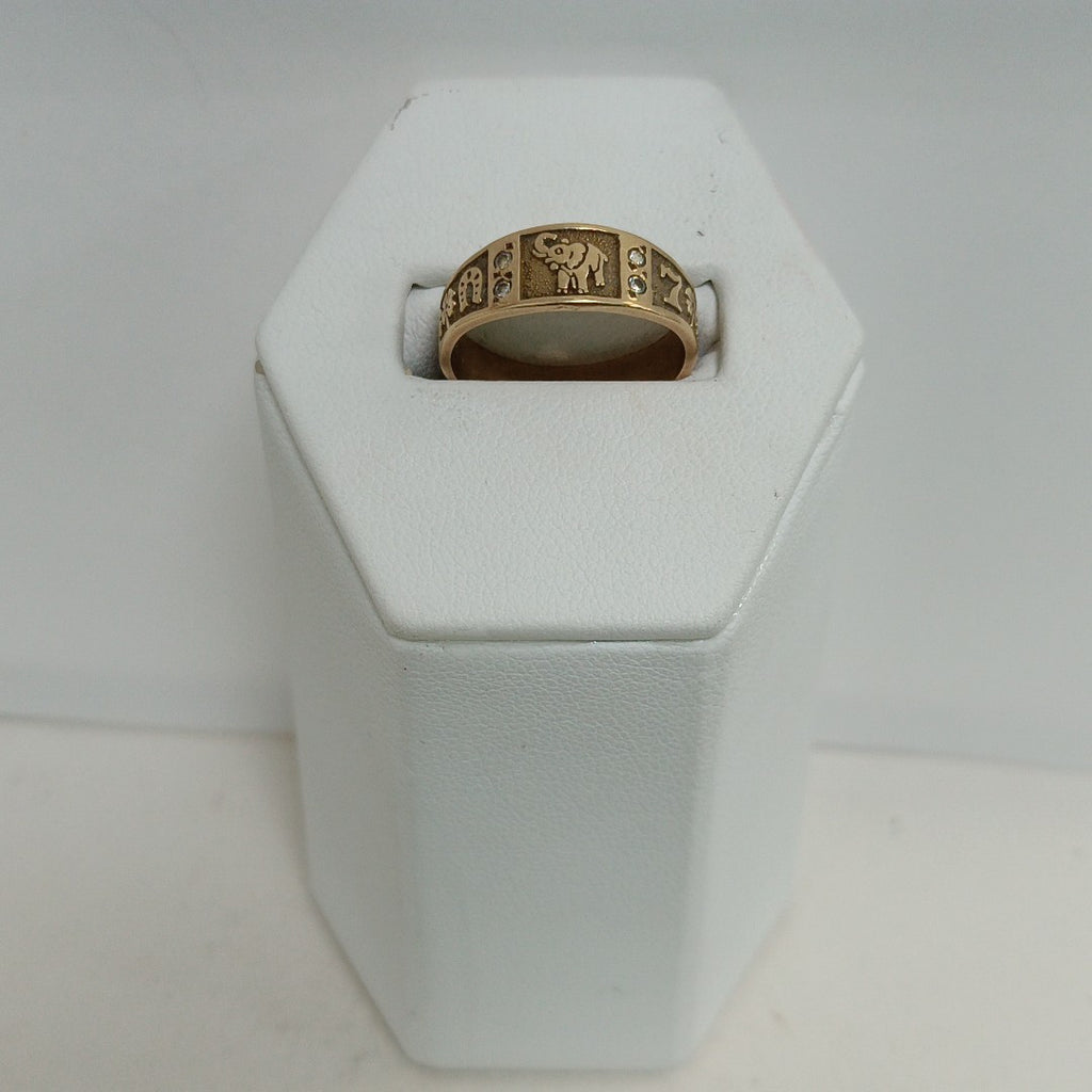 ARGOLLA DE LA SUERTE ORO 14 K 3,20 GRMS (SEMINUEVO)