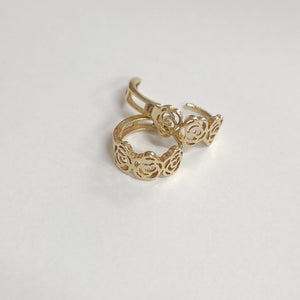 ARETES PAR ORO 14 K 1.6 GRMS (SEMINUEVO)