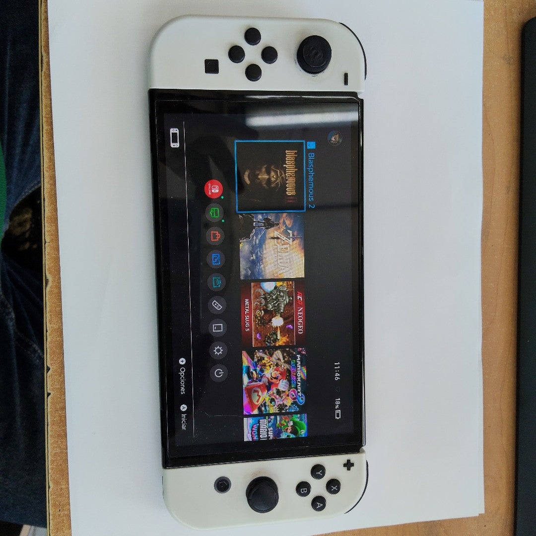 CONSOLA DE VIDEOJUEGO NINTENDO SWITCH OLED 64 GB (SEMINUEVO)