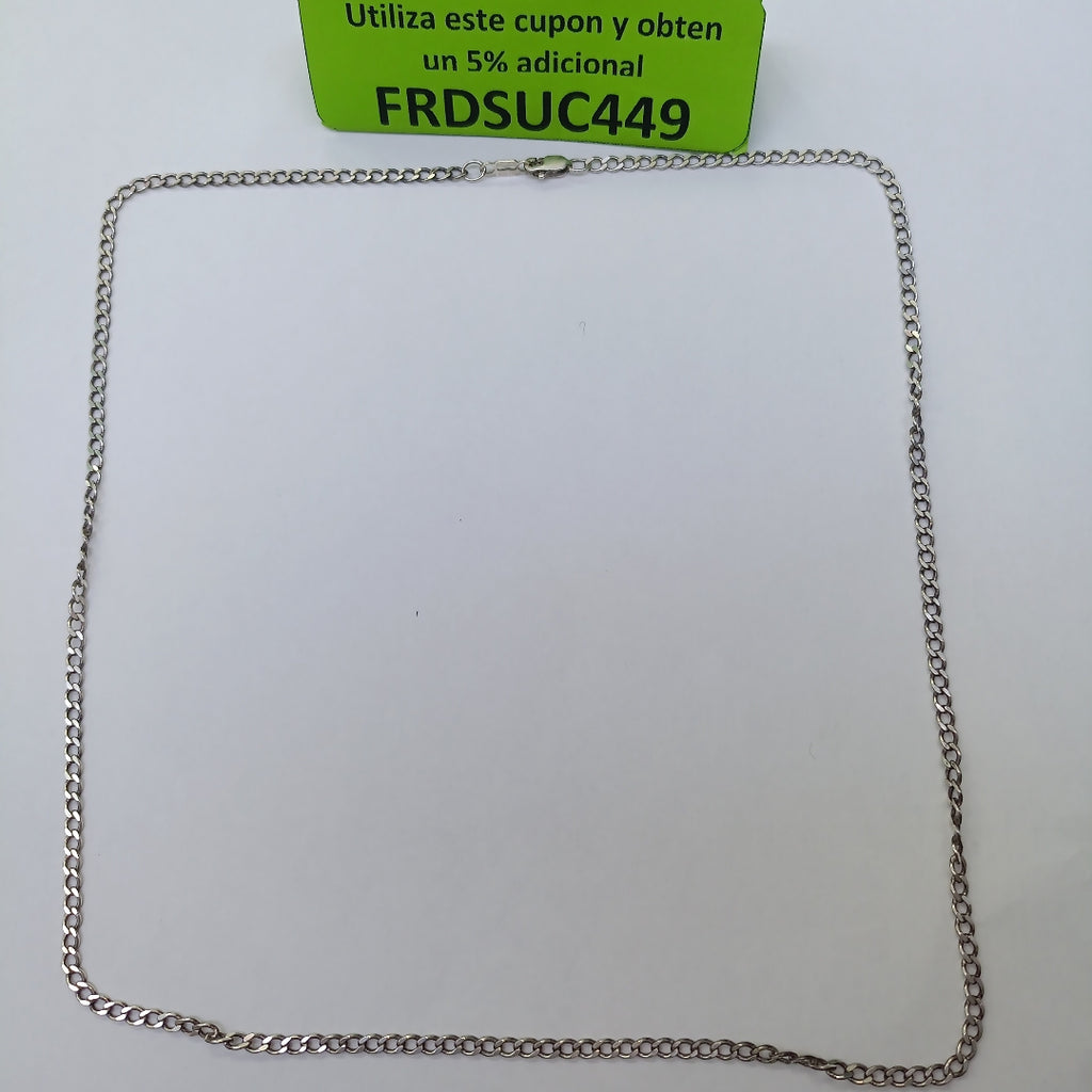 CADENA PLATA 6.7 GRMS (SEMINUEVO)