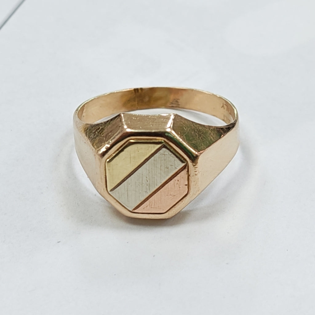 ANILLO ORO 10 K 4.9 GRMS (SEMINUEVO)