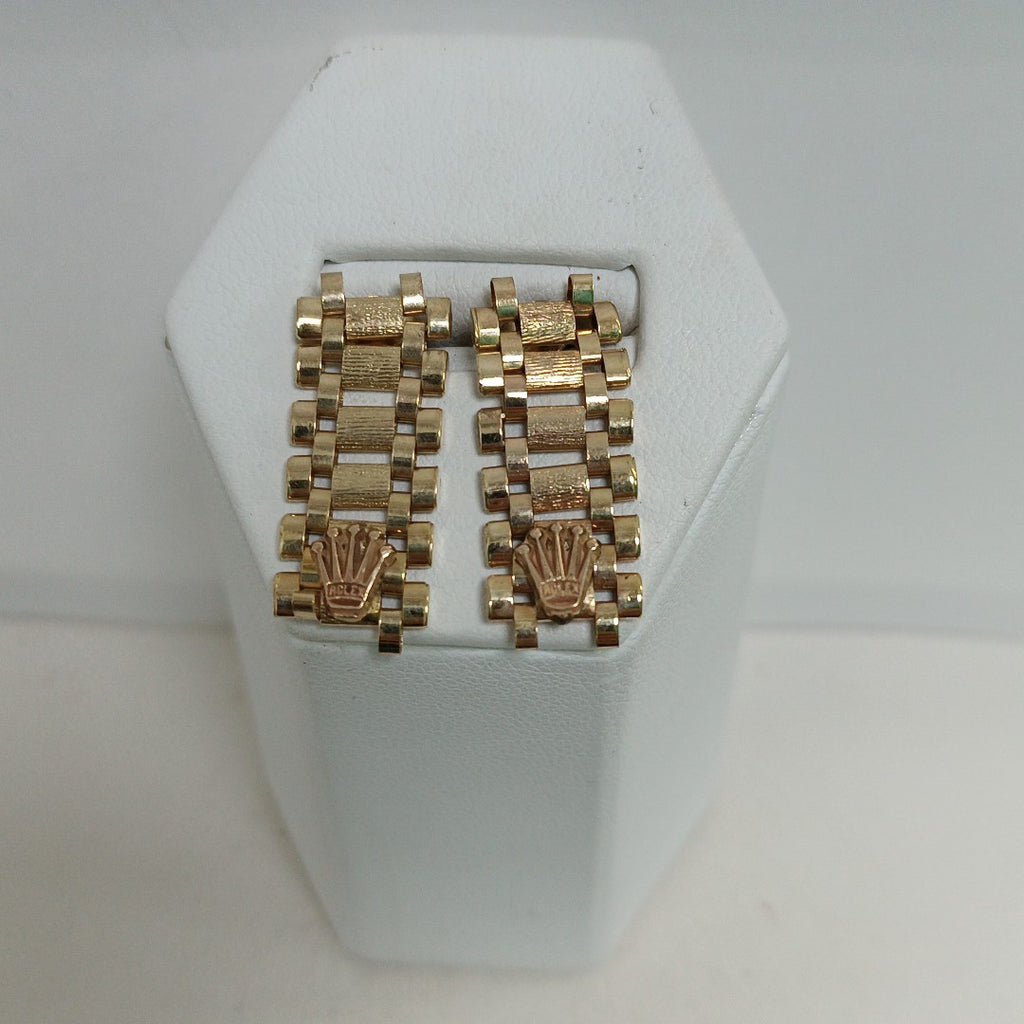 ARETES PAR ORO 14 K 4.2 GRMS (SEMINUEVO)