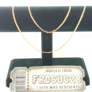 CADENA ORO 10 K 3,40 GRMS (SEMINUEVO)