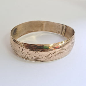 PULSERA RIGIDA ORO 8 K 10.7 GRMS (SEMINUEVO)