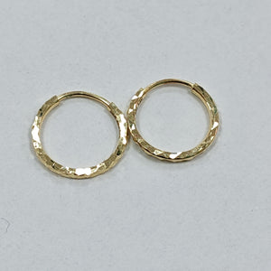 ARRACADAS PAR ORO 14 K 0,70 GRMS (SEMINUEVO)
