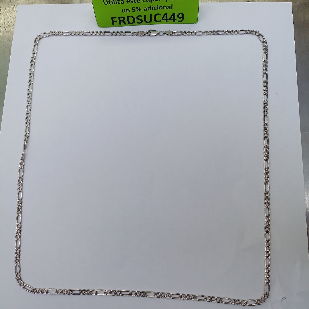 CADENA PLATA 15.4 GRMS (SEMINUEVO)