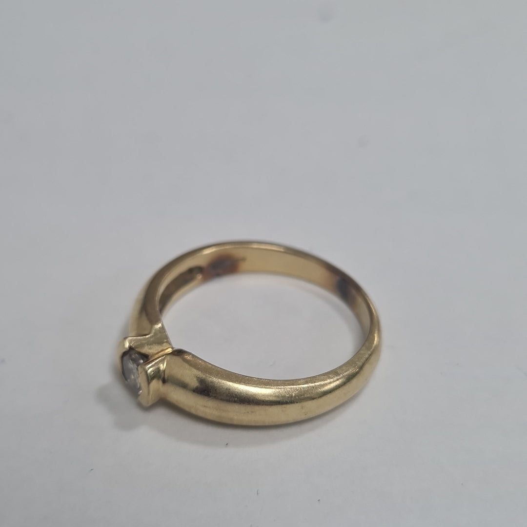 ANILLO ORO 14 K 3,30 GRMS (SEMINUEVO)