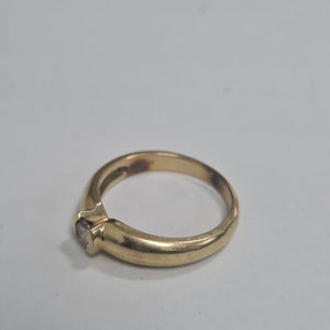 ANILLO ORO 14 K 3,30 GRMS (SEMINUEVO)