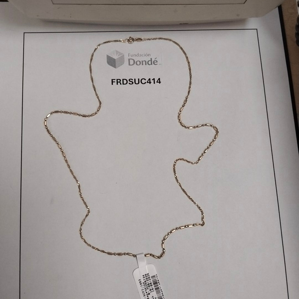 CADENA ORO 14 K 4 GRMS (SEMINUEVO)