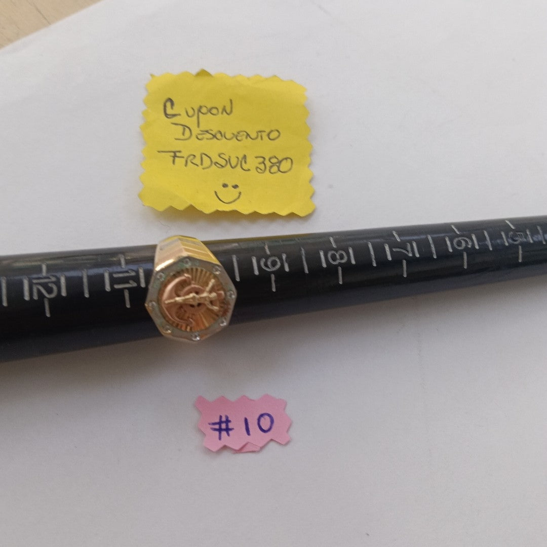 ANILLO ORO 14 K 14,20 GRMS (SEMINUEVO)