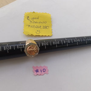 ANILLO ORO 14 K 14,20 GRMS (SEMINUEVO)
