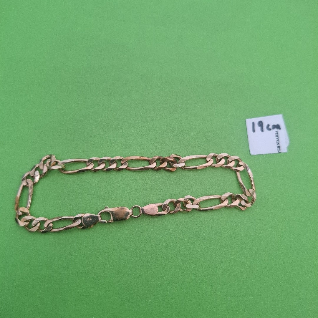 PULSERA ORO 14 K 12,40 GRMS (SEMINUEVO)
