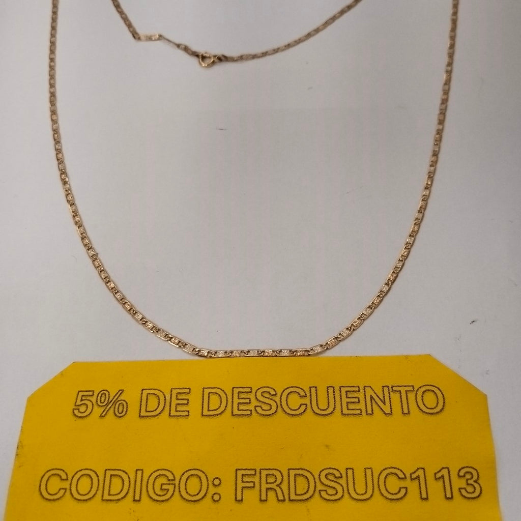 CADENA ORO 18 K 3.9 GRMS (SEMINUEVO)