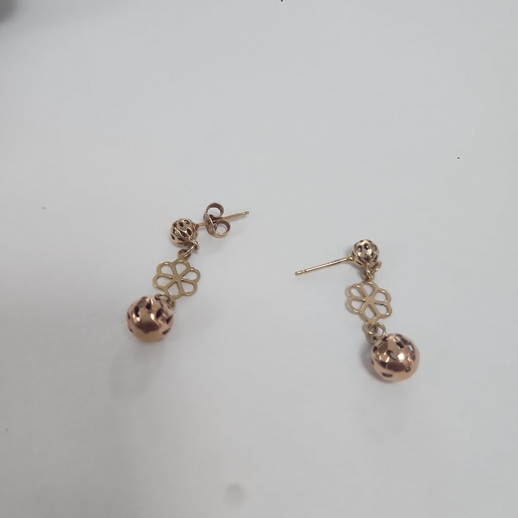 BROQUELES PAR ORO 14 K 2,00 GRMS (SEMINUEVO)