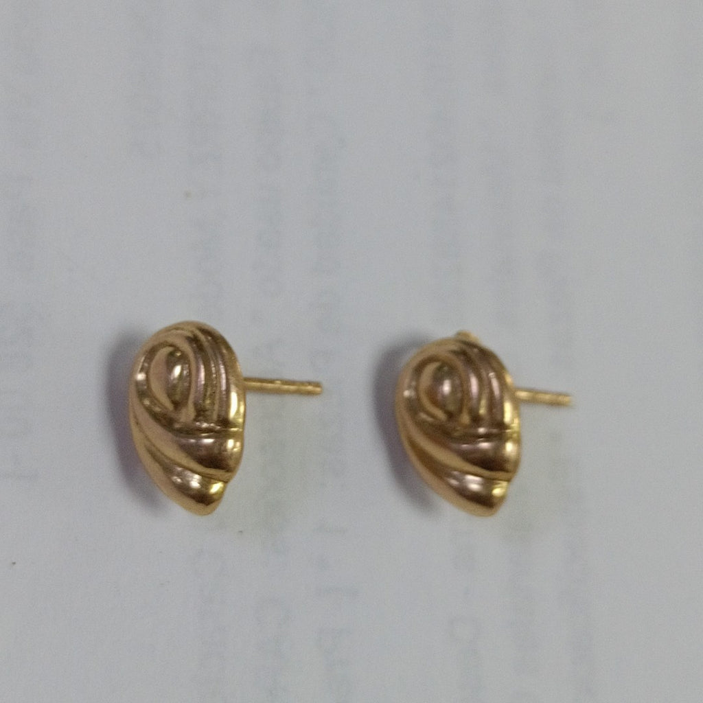 ARETES PAR ORO 14 K 1.4 GRMS (SEMINUEVO)