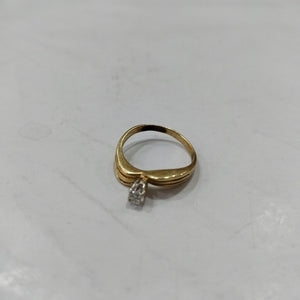 SOLITARIO ORO 14 K 2.4 GRMS (SEMINUEVO)