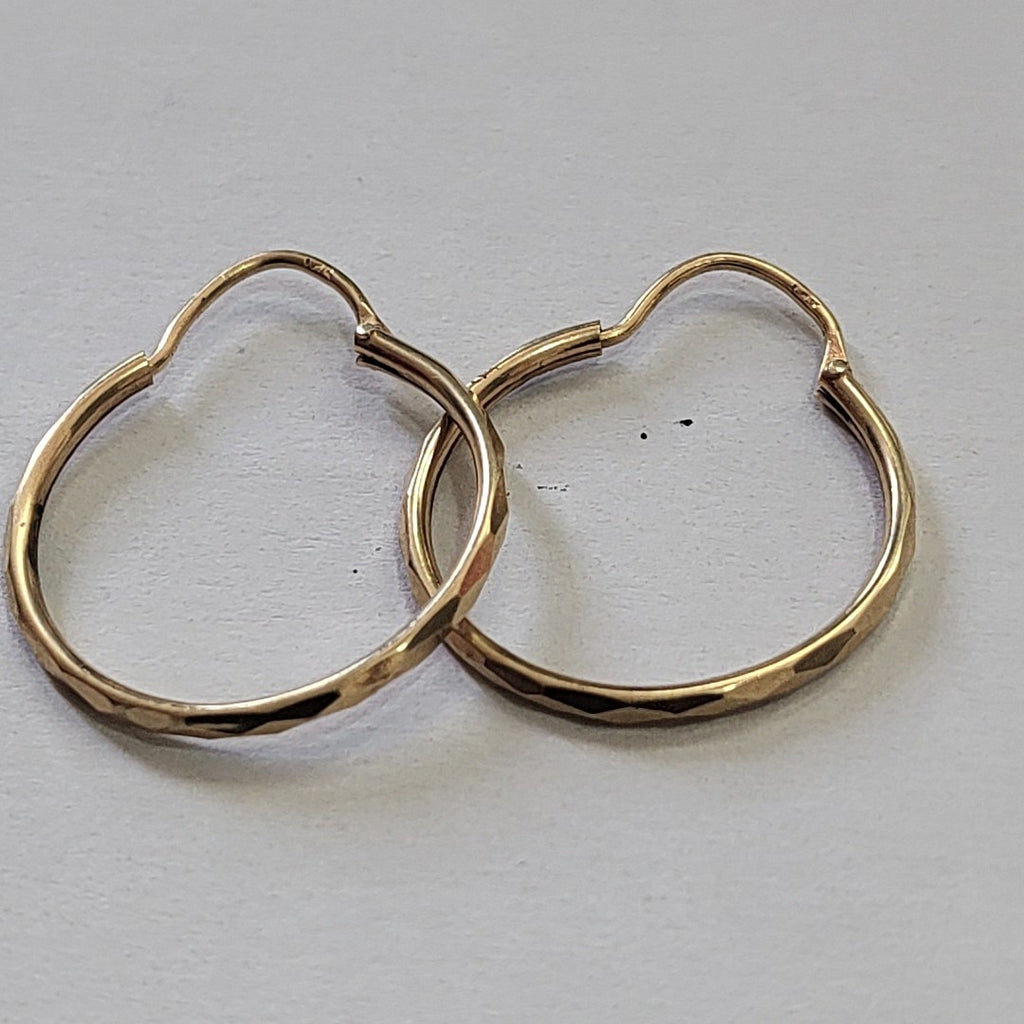 ARRACADAS PAR ORO 14 K 1.3 GRMS (SEMINUEVO)