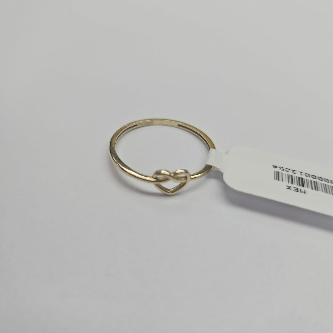 ANILLOS ANILLITO FIG CORAZON 10K TALLA 8 0.9 GR (NUEVO)