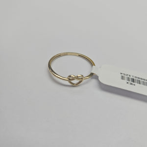 ANILLOS ANILLITO FIG CORAZON 10K TALLA 8 0.9 GR (NUEVO)