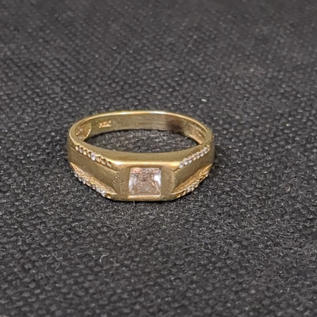 ANILLO ORO 10 K 3,50 GRMS (SEMINUEVO)