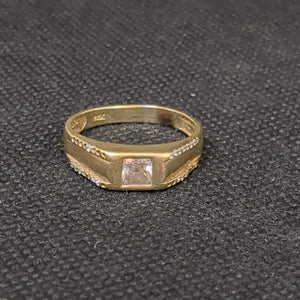 ANILLO ORO 10 K 3,50 GRMS (SEMINUEVO)