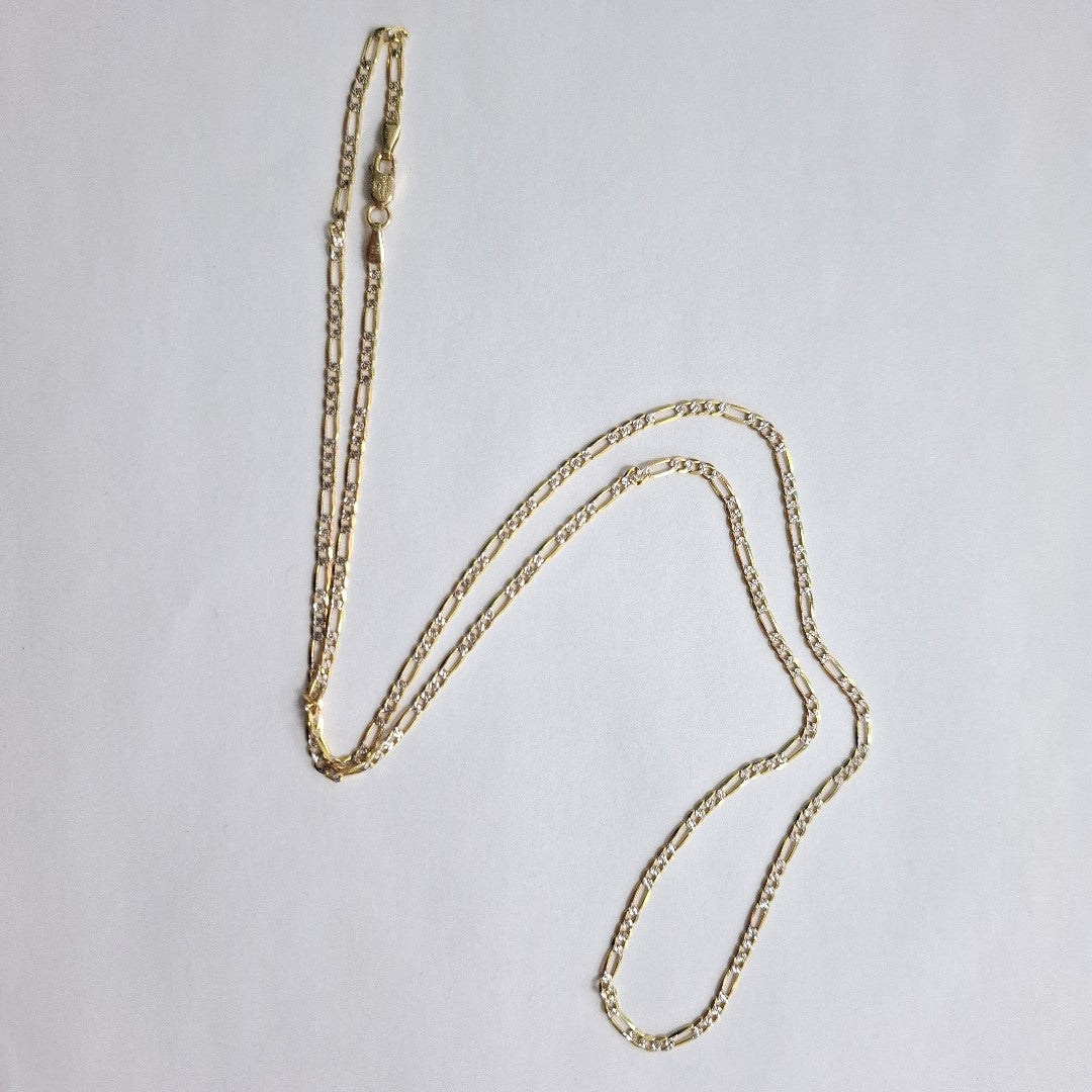 CADENA ORO, ORO PLATINO 14 K 5.3 GRMS (SEMINUEVO)