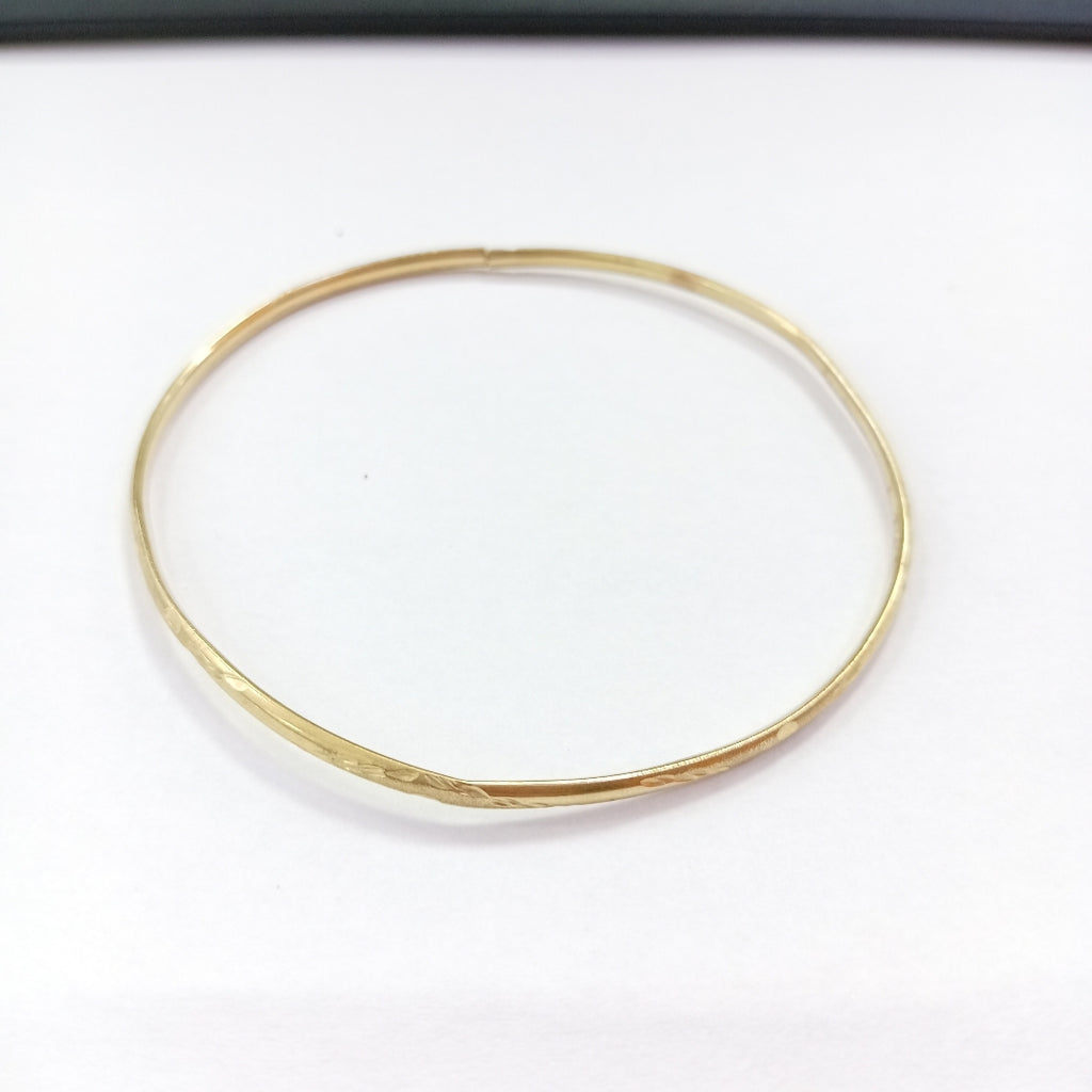 PULSERA RIGIDA ORO 10 K 2,80 GRMS (SEMINUEVO)