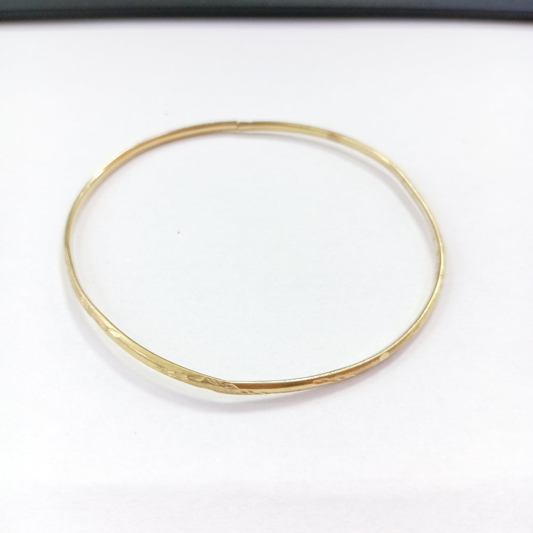 PULSERA RIGIDA ORO 10 K 2,80 GRMS (SEMINUEVO)