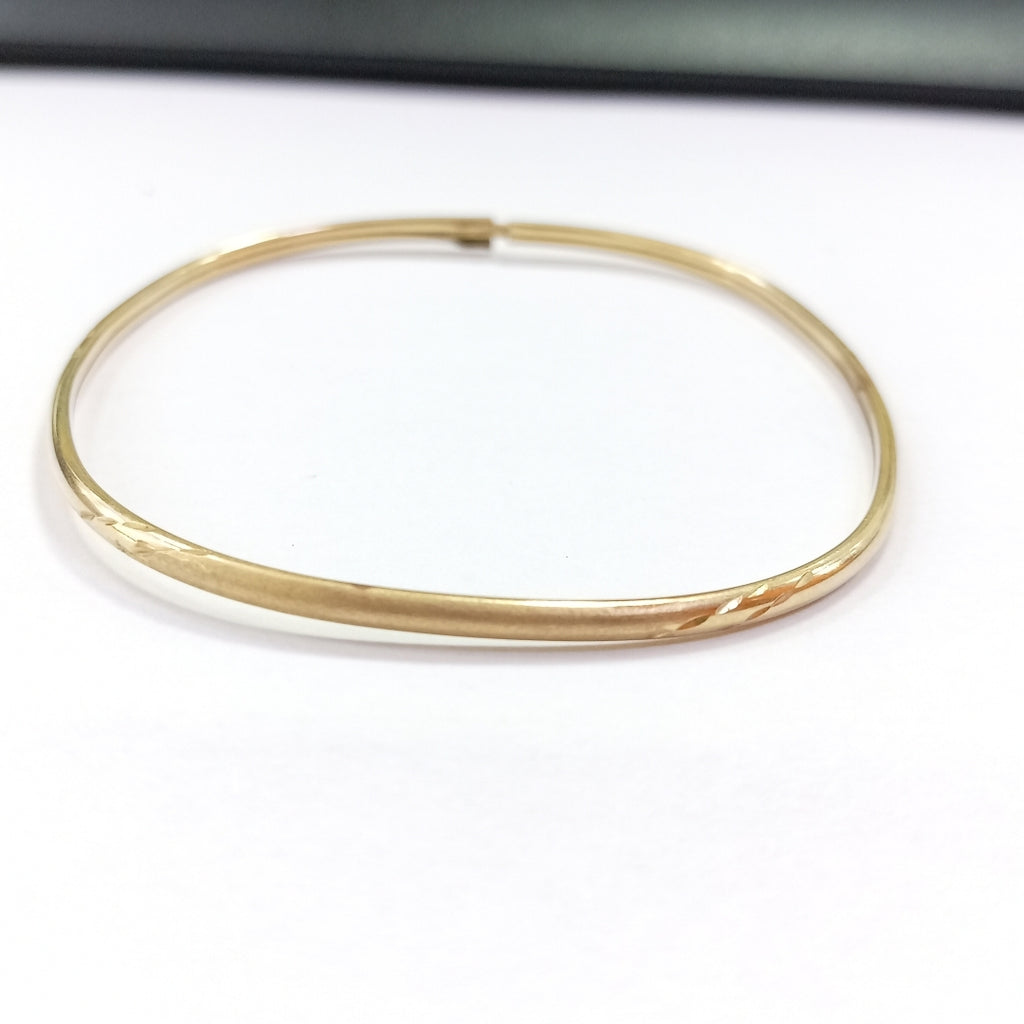 PULSERA RIGIDA ORO 10 K 2,90 GRMS (SEMINUEVO)