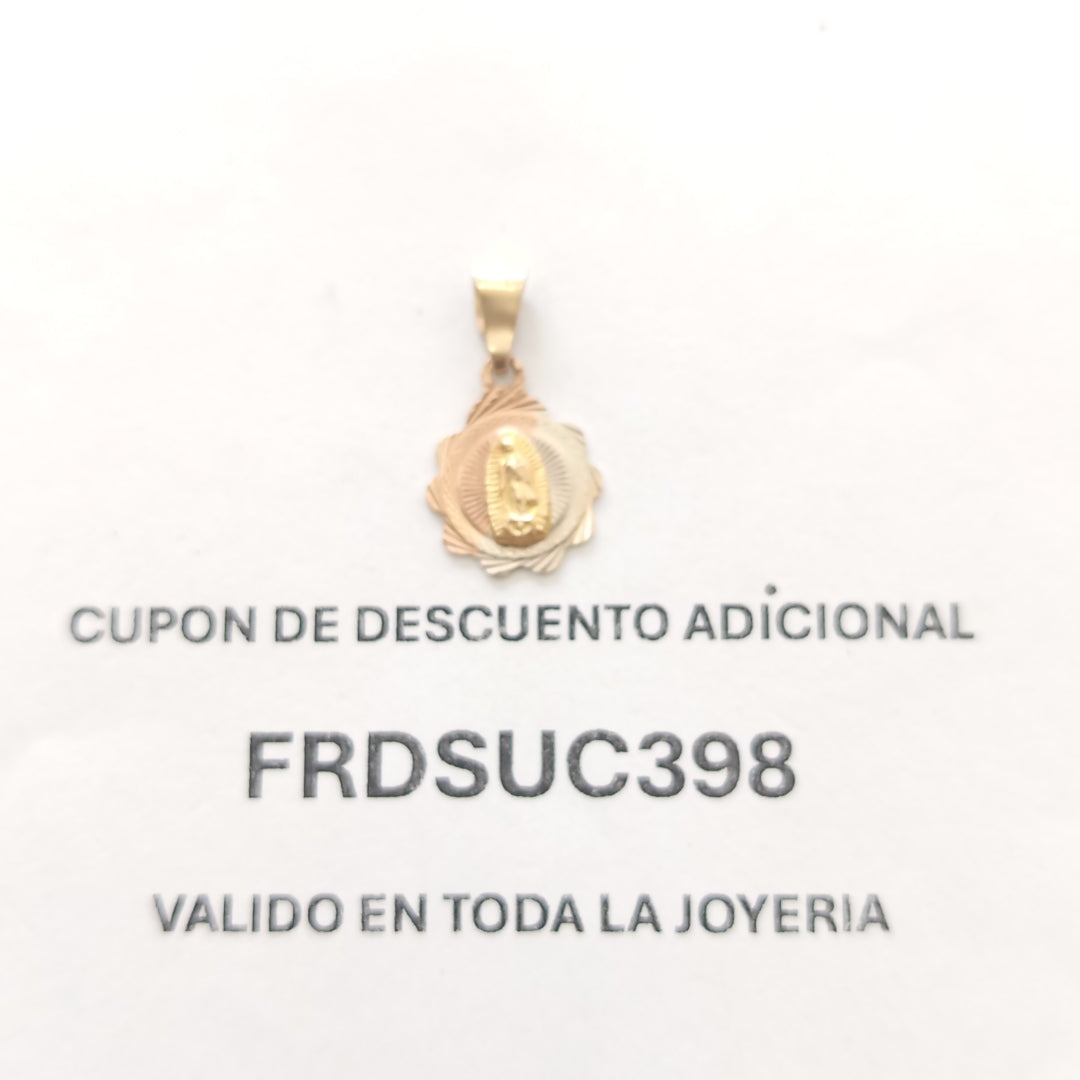 DIJE ORO,ORO COMBINADO 10 K 0,80 GRMS (SEMINUEVO)